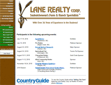 Tablet Screenshot of lanerealtycorp.com